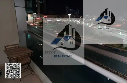 شقة - غرفة نوم - 2 حمامات للايجار في سيتي تاور - النعيمية - عجمان