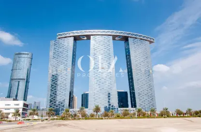 Outdoor Building image for: Apartment - 3 Bedrooms - 4 Bathrooms for sale in The Gate Tower 2 - Shams Abu Dhabi - Al Reem Island - Abu Dhabi, Image 1
