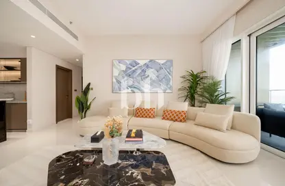 Apartment - 2 Bedrooms - 2 Bathrooms for rent in Grand Bleu Tower 1 - EMAAR Beachfront - Dubai Harbour - Dubai