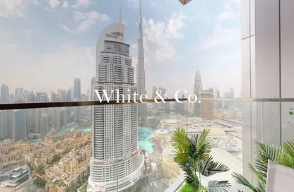 Apartment - 3 Bedrooms - 3 Bathrooms for rent in Boulevard Point - Downtown Dubai - Dubai
