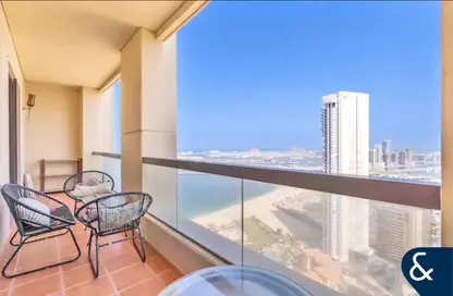 Apartment - 1 Bedroom - 2 Bathrooms for rent in Sadaf 7 - Sadaf - Jumeirah Beach Residence - Dubai
