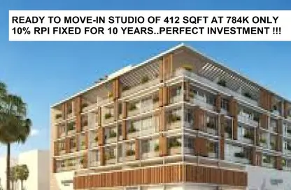 Apartment - Studio - 1 Bathroom for sale in Platinum Residence - District 12 - Jumeirah Village Circle - Dubai