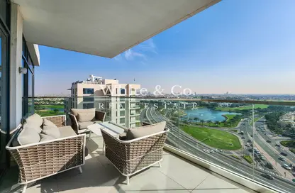 Balcony image for: Apartment - 2 Bedrooms - 3 Bathrooms for rent in Vida Residence 2 - Vida Residence - The Hills - Dubai, Image 1