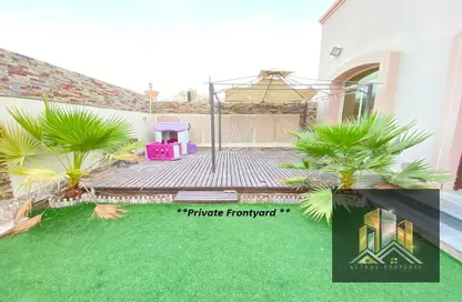 Garden image for: Apartment - 2 Bedrooms - 2 Bathrooms for rent in Villa Compound - Khalifa City - Abu Dhabi, Image 1