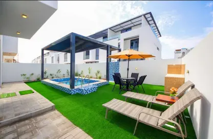 Villa - 4 Bedrooms - 6 Bathrooms for rent in Ajmal Makan City - Sharjah Waterfront City - Sharjah