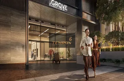 Apartment - Studio - 1 Bathroom for sale in Grove Uptown Views - Saadiyat Island - Abu Dhabi