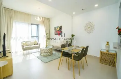 Living / Dining Room image for: Apartment - 1 Bedroom - 2 Bathrooms for rent in Bellevue Tower 1 - Bellevue Towers - Downtown Dubai - Dubai, Image 1