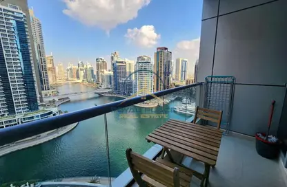 Apartment - 1 Bedroom - 2 Bathrooms for rent in Central Tower - Bay Central - Dubai Marina - Dubai