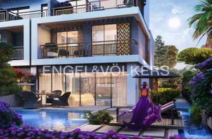 تاون هاوس - 4 غرف نوم - 5 حمامات للبيع في فيوليت - داماك هيلز 2 - دبي