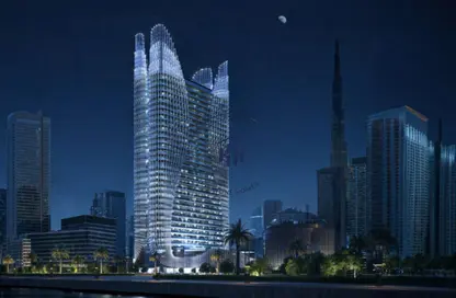 شقة - غرفة نوم - 2 حمامات للبيع في بن غاطي سكاي هول - الخليج التجاري - دبي