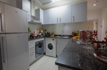 Kitchen image for: Apartment - 1 Bedroom - 2 Bathrooms for sale in Montrell - Al Furjan - Dubai, Image 1