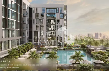 شقة - غرفة نوم - 2 حمامات للبيع في اربور فيو - ارجان - دبي