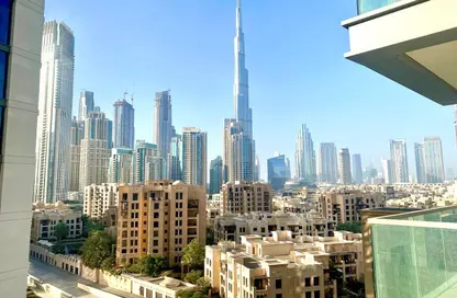شقة - غرفة نوم - 2 حمامات للايجار في بلفيو برج 2 - أبراج بلفيو - دبي وسط المدينة - دبي