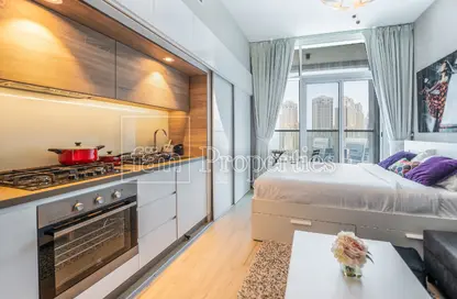 Apartment - Studio - 1 Bathroom for rent in Studio One - Dubai Marina - Dubai