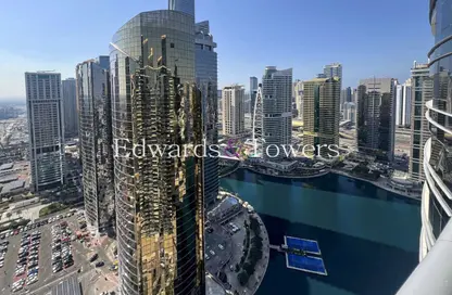 شقة - غرفة نوم - 2 حمامات للايجار في برج كونكورد - (JLT) مجمع H - أبراج بحيرة الجميرا - دبي