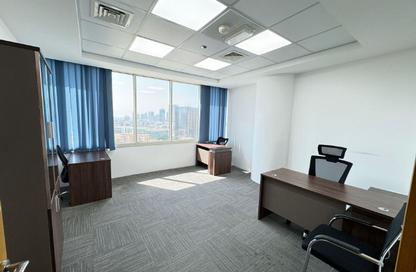 Office Space - Studio - 4 Bathrooms for rent in Damac Executive Heights - Barsha Heights (Tecom) - Dubai