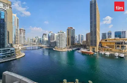 Apartment - 1 Bedroom - 2 Bathrooms for rent in Bay Central West - Bay Central - Dubai Marina - Dubai