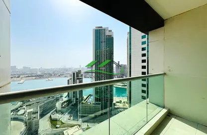Apartment - 1 Bedroom - 2 Bathrooms for rent in Al Maha Tower - Marina Square - Al Reem Island - Abu Dhabi