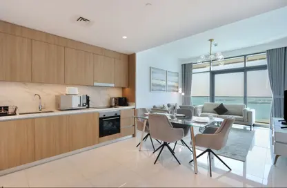 شقة - 2 غرف نوم - 2 حمامات للايجار في برج Beach Vista 1 - بيتش فيستا - إعمار بيتشفرونت - دبي هاربور - دبي