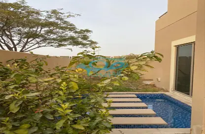 Pool image for: Villa - 5 Bedrooms - 6 Bathrooms for sale in Khannour Community - Al Raha Gardens - Abu Dhabi, Image 1
