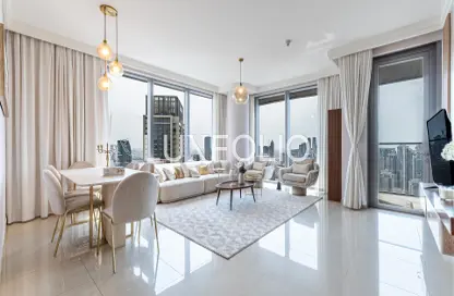 Apartment - 2 Bedrooms - 3 Bathrooms for rent in Boulevard Point - Downtown Dubai - Dubai