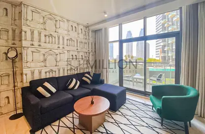 النزل و الشقق الفندقية - غرفة نوم - 2 حمامات للايجار في اتريا ريسيدينسز - اتريا اس ايه - الخليج التجاري - دبي