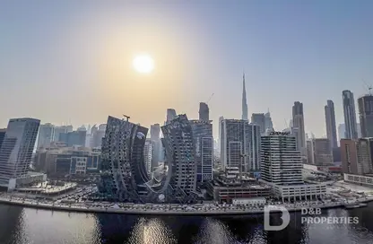 شقة - 2 غرف نوم - 3 حمامات للايجار في برج سكالا - الخليج التجاري - دبي