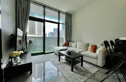Living / Dining Room image for: Apartment - 1 Bedroom - 2 Bathrooms for sale in Merano Tower - Business Bay - Dubai, Image 1