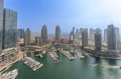 شقة - 3 غرف نوم - 5 حمامات للايجار في أيريس بلو - دبي مارينا - دبي