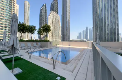 Pool image for: Apartment - 3 Bedrooms - 3 Bathrooms for rent in Forte 2 - Forte - Downtown Dubai - Dubai, Image 1
