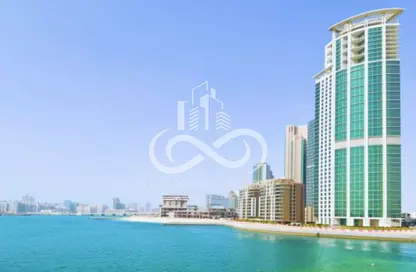 Apartment - 1 Bedroom - 2 Bathrooms for rent in RAK Tower - Marina Square - Al Reem Island - Abu Dhabi