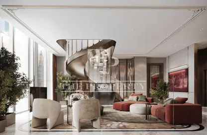 بنتهاوس - غرفة نوم - 3 حمامات للبيع في برج عزيزي - شارع الشيخ زايد - دبي