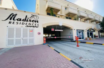 Outdoor Building image for: Apartment - 1 Bathroom for rent in Madison Residences - Majan - Dubai, Image 1