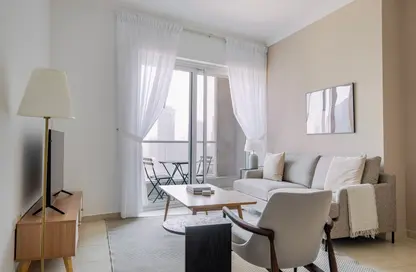 Apartment - 1 Bedroom - 2 Bathrooms for rent in Marina Heights - Dubai Marina - Dubai