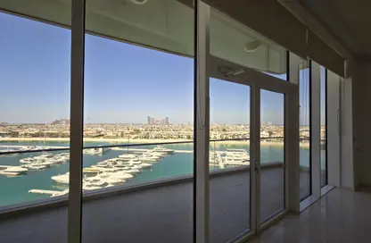 Apartment - 3 Bedrooms - 3 Bathrooms for rent in Diamond - Tiara Residences - Palm Jumeirah - Dubai