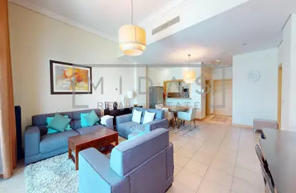 Apartment - 1 Bedroom - 2 Bathrooms for rent in Al Haseer - Shoreline Apartments - Palm Jumeirah - Dubai