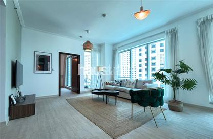 Apartment - 1 Bedroom - 2 Bathrooms for rent in Shemara Tower - Marina Promenade - Dubai Marina - Dubai