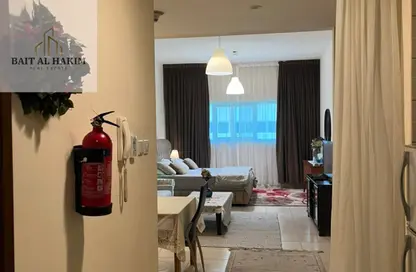 Apartment - Studio - 1 Bathroom for rent in Ajman One Tower 1 - Ajman One - Ajman Downtown - Ajman