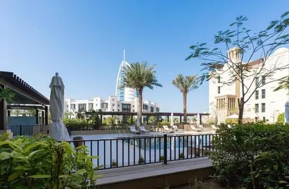 Outdoor Building image for: Apartment - 2 Bedrooms - 2 Bathrooms for rent in Lamtara 2 - Madinat Jumeirah Living - Umm Suqeim - Dubai, Image 1