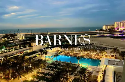 Apartment - 2 Bedrooms - 3 Bathrooms for rent in Al Bateen Residences - Jumeirah Beach Residence - Dubai