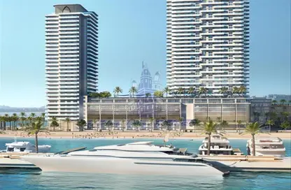 Townhouse - 3 Bedrooms - 3 Bathrooms for sale in Palace Beach Residence - EMAAR Beachfront - Dubai Harbour - Dubai