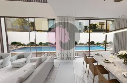 Living / Dining Room image for: Villa - 5 Bedrooms - 6 Bathrooms for sale in Saadiyat Lagoons - Saadiyat Island - Abu Dhabi, Image 1