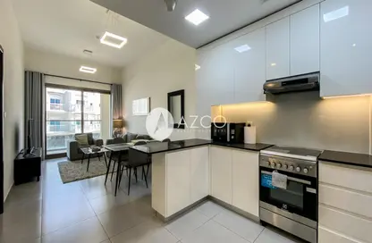 صورة لـ مطبخ شقة - غرفة نوم - 2 حمامات للبيع في الاجنحه - ارجان - دبي ، صورة رقم 1