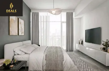 Apartment - 1 Bedroom - 2 Bathrooms for sale in Bluebell Residence - Al Amerah - Ajman