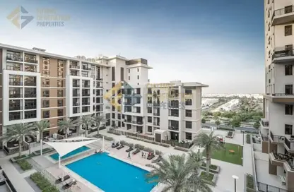 Apartment - 1 Bedroom - 2 Bathrooms for rent in Jenna Main Square 2 - Jenna Main Square - Town Square - Dubai