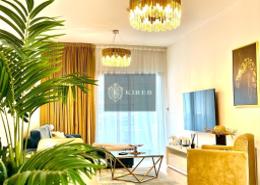 Living Room image for: Apartment - 1 bedroom - 1 bathroom for rent in Marina Diamond 5 - Marina Diamonds - Dubai Marina - Dubai, Image 1