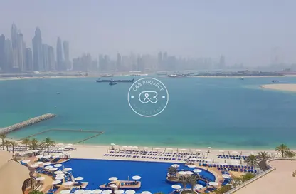 Apartment - 1 Bedroom - 2 Bathrooms for rent in Oceana Pacific - Oceana - Palm Jumeirah - Dubai