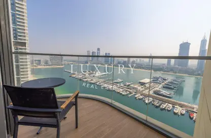 Apartment - 2 Bedrooms - 3 Bathrooms for rent in Marina Vista - EMAAR Beachfront - Dubai Harbour - Dubai
