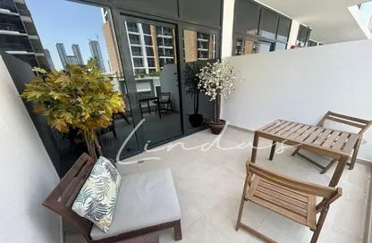 Apartment - Studio - 1 Bathroom for rent in AZIZI Riviera 26 - Meydan One - Meydan - Dubai