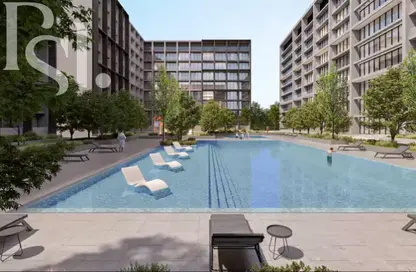 Apartment - 2 Bedrooms - 3 Bathrooms for sale in Nasaq 3 - Aljada - Sharjah